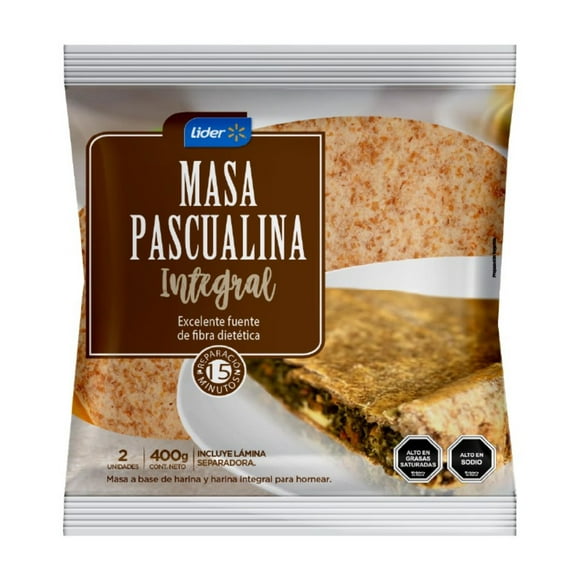Masa Pascualina Integral, 400 g