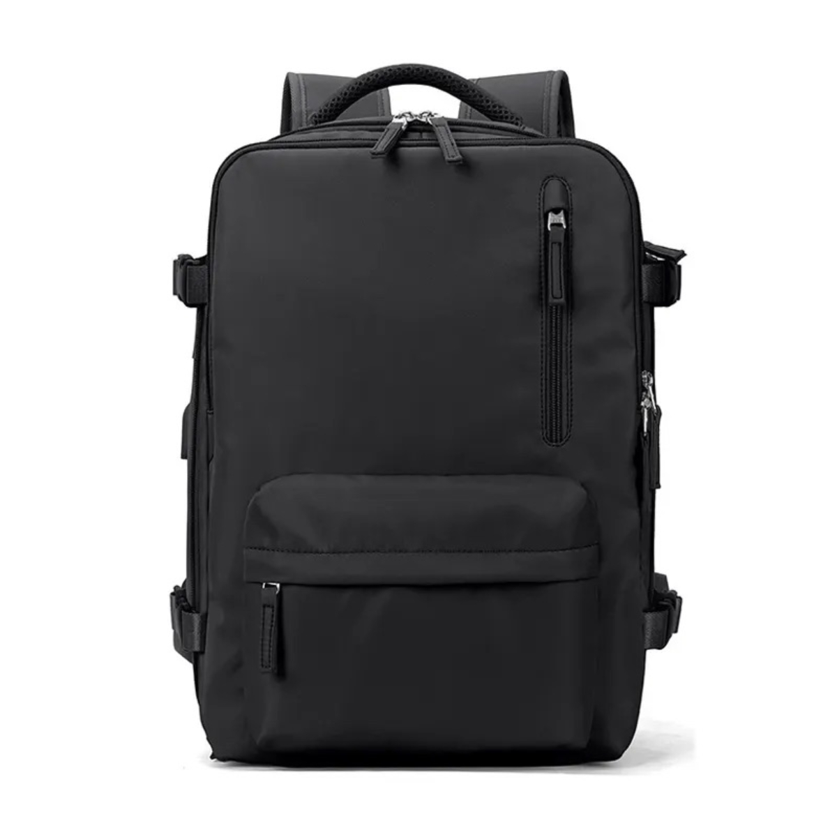 Genérico - Mochila Viaje Cabina Avión Impermeable Viral Zapatos Usb Negra