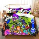 thumbnail image 1 of Game Splatoon Bedding Set Duvet Cover Bed Set Quilt Cover Pillowcase Comforter Boys Adult, 1 of 5