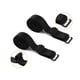 thumbnail image 4 of INSPIRE CHIC Correas de Sujetador Ajustables para Mujer Banda de Sujetador Elástica de Moda Floral Negro-Puro, 4 of 5