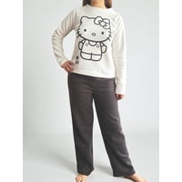 Pijama Micropolar Mujer Hello Kitty Beige S