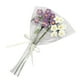 thumbnail image 3 of Combo De Flores Artificiales Ensayo De Boda Sin Ensamblar Para La Oficina De Halloween Púrpura Y Blanco, 3 of 5