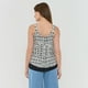 thumbnail image 2 of Blusa Mujer Pabilos Gruesos Print Étnico Blanco Corona, 2 of 5