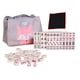 thumbnail image 1 of Juego De Mahjong Chino Con 144 Fichas, Dados Para Niños Y Niñas Adultos Amarillo, 1 of 5