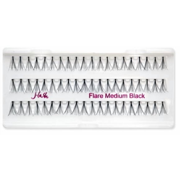 Individual Lashes J Lash Flare Med Black para mujer