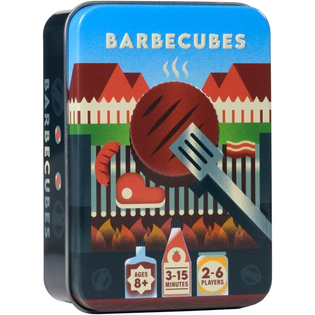 Juego De Mesa Barbecubes Alley Cat Games 26 Jugadores 8