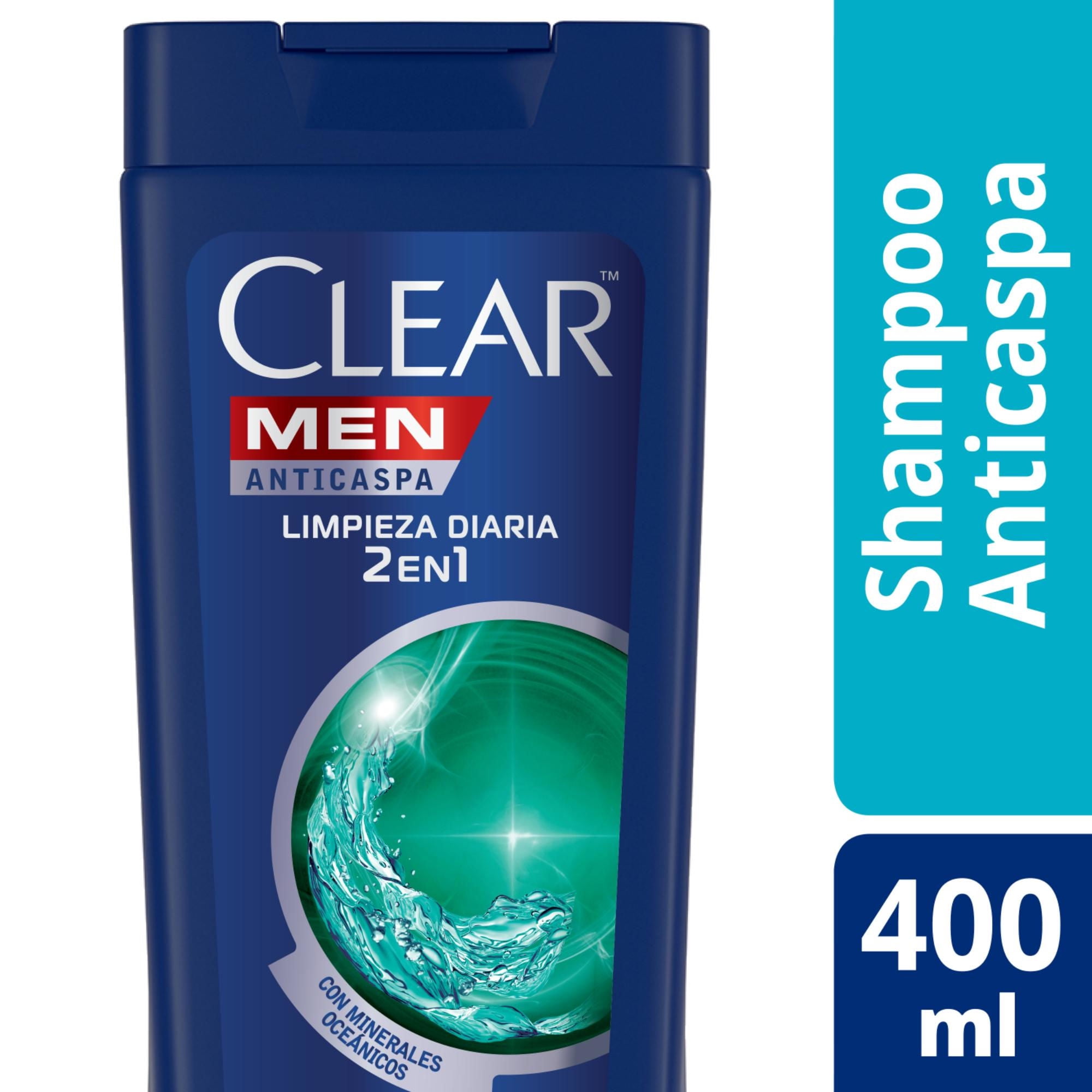 Shampoo Limpieza Diaria 2 En 1 400ml 400 ml Clear