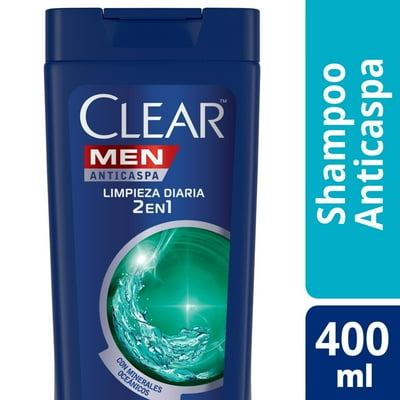 Shampoo Limpieza Diaria 2 En 1 400Ml 400 Ml Clear