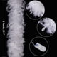 thumbnail image 4 of Boa Larryhot de 2 yardas con plumas blancas iluminadas, 4 of 7