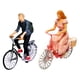 thumbnail image 4 of 1/64 Figuritas De Personas Peque?as Personas Montando En Bicicleta Modelo Azul Oscuro Y Rosa, 4 of 5
