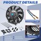 thumbnail image 3 of Ventilador de radiador EVERESTWAY 18 cm 12 V 80 W (2 unidades), 3 of 7