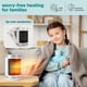thumbnail image 2 of Calentador eléctrico para interiores SereneLife, 1500 W, eléctrico, blanco, 2 of 7
