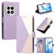 thumbnail image 1 of Funda Libro Tricolor para OnePlus 13 con Ranuras para Tarjetas, Morado, 1 of 6