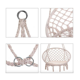 thumbnail image 4 of Silla Hamaca Para Interior O Exterior, 4 of 5