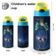 thumbnail image 2 of Wish: El Poder de los Deseos Botella de Agua con Tapa Pop Top de Un Toque, Acero Inoxidable, a Prueba de Fugas, para Deportes, Botella Infantil azul 12 oz, 2 of 6