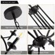 thumbnail image 5 of Candelabro Pretoy de 8 luces en hierro negro 74 cm, 5 of 9