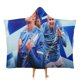 thumbnail image 1 of Erling Haaland Manta Capa con Capucha Anti-Bolitas, Manta de Lana Ártica Suave, Manta Portátil de Felpa Ligera y Lujosa, Poncho para Siesta en Casa y Oficina,100*130cm, 1 of 6