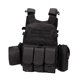 thumbnail image 2 of Chaleco De Caza Multifunción Chaleco Táctico Militar Molle Negro, 2 of 5