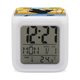 thumbnail image 1 of Johnny Bravo theme 7 colors Alarm Clock Digital LED Alarm Clock Gifts for kids friends family, 1 of 6