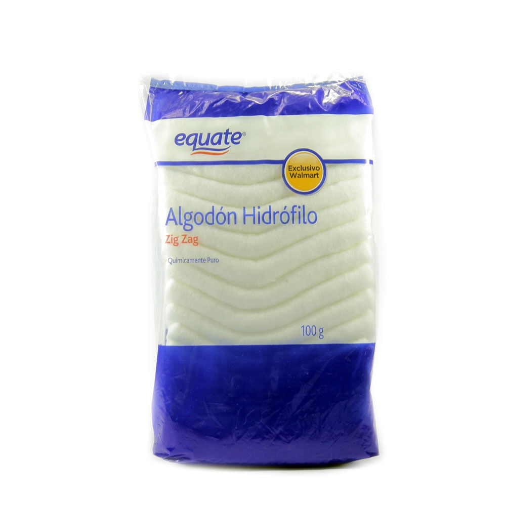 Algodón Hidrófilo Zig Zag 100 g Equate