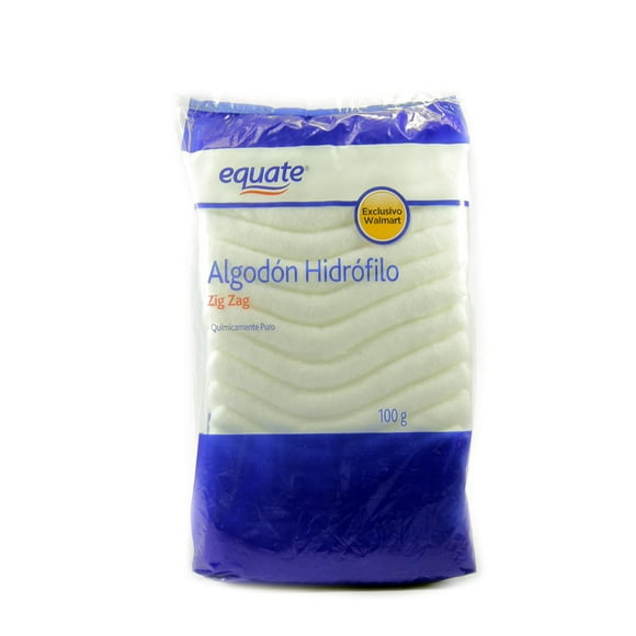 Algodón Hidrófilo Zig Zag, 100 g