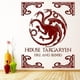 thumbnail image 2 of Decomural House Targaryen Game Of Thrones WS-34190, 2 of 2