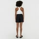 thumbnail image 3 of Skort Mujer Lino Lazo Lateral Negro Corona, 3 of 5