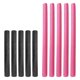 thumbnail image 2 of 10 Piezas De Fundas De Espuma De Poste De Cama Elástica De Repuesto Negro 40 Cm Rosa 90 Cm, 2 of 5