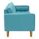thumbnail image 5 of Sofa Retro 3c Felpa 04 Turquesa, 5 of 6