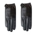 thumbnail image 1 of Guantes de piel auténtica para mujer, de primavera y otoño, finos, para pantalla táctil, para conducir, ciclismo, coche eléctrico, sencillos, de moda, cortos, de primera capa, de piel de oveja., 1 of 5