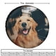 thumbnail image 2 of Golden Retriever Funda para neumático de repuesto de tela Oxford - Tela Oxford 76CM, 2 of 6