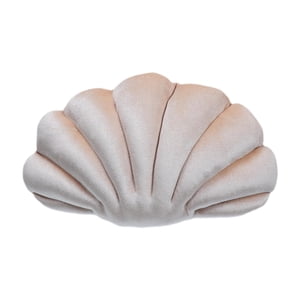 Bothyi - Cojín Decorativo Para Vacaciones, Cómodo Para El Coche, Dormitorio, Cama, Almohada De Conchas Marinas, Color Caqui, 46 X 33 Cm