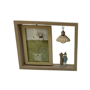 Kivara - Marco Foto Infantil Portaretrato Giratorio 10X15Cm Buzon Beige