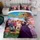 thumbnail image 4 of Willy Wonka Conjunto de sábanas temático, trío de piezas, cómodo y amigable con la piel, diseño único, regalo de decoración para el hogar para familiares, amigos y fans, 90 cm * 190 cm, 4 of 6