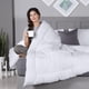 thumbnail image 4 of Ropa de cama Edredon Utopia para todas las estaciones, plumón Alt Queen, color blanco, 4 of 8