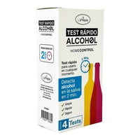 La Prepie - Test Rapido Alcohol Saliva Homecontrol Blanco