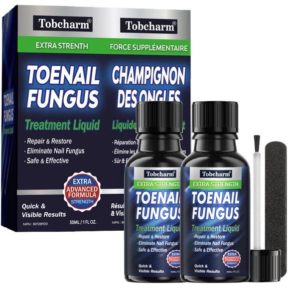 Tratamiento para hongos en las uñas de los pies Tobcharm Extra Fuerte 60 ml