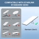 thumbnail image 5 of Cable MOOKEERF Starlink 46 m Cat6 Impermeable Gris, 5 of 9