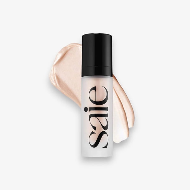 Gel Ligero Multipropósito Saie Glowy Super Gel Iluminador Brillante Universal Rosa Dorado