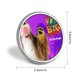 thumbnail image 2 of Es un mundo grande y grande-Theme Round Button Badge: Premium Metal Construction, Ideal for High-End Events 2.8 cm, 2 of 6