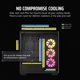 thumbnail image 5 of Funda para PC Corsair iCUE LINK 3500X RGB Mid-Tower ATX negra, 5 of 7
