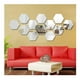 thumbnail image 3 of Packx12 Vinilo Espejo Pared Adhesivo Hexagonal Decorativo, 3 of 4