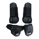 thumbnail image 5 of Las Botas Traseras Traseras Delanteras Del Caballo 4Pcs, El Fetiche Del Tendón Equino Protegen El Negro L, 5 of 5