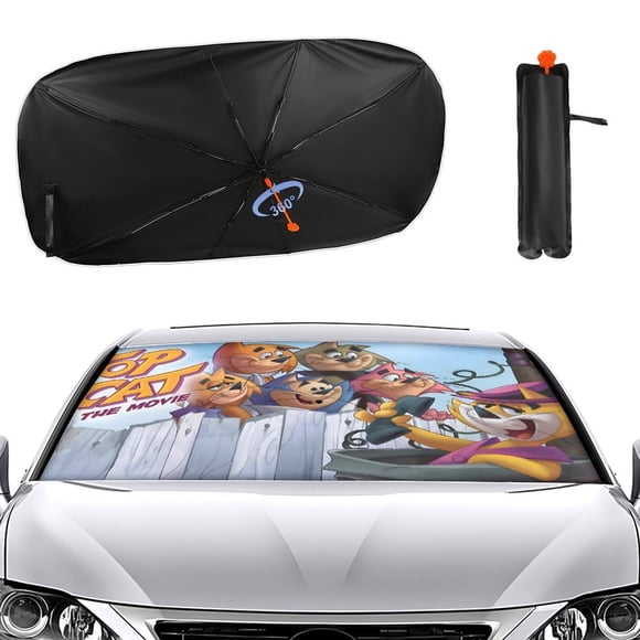 Sombrilla Solar Para Auto Don Gato Y Su Pandilla 133x73cm