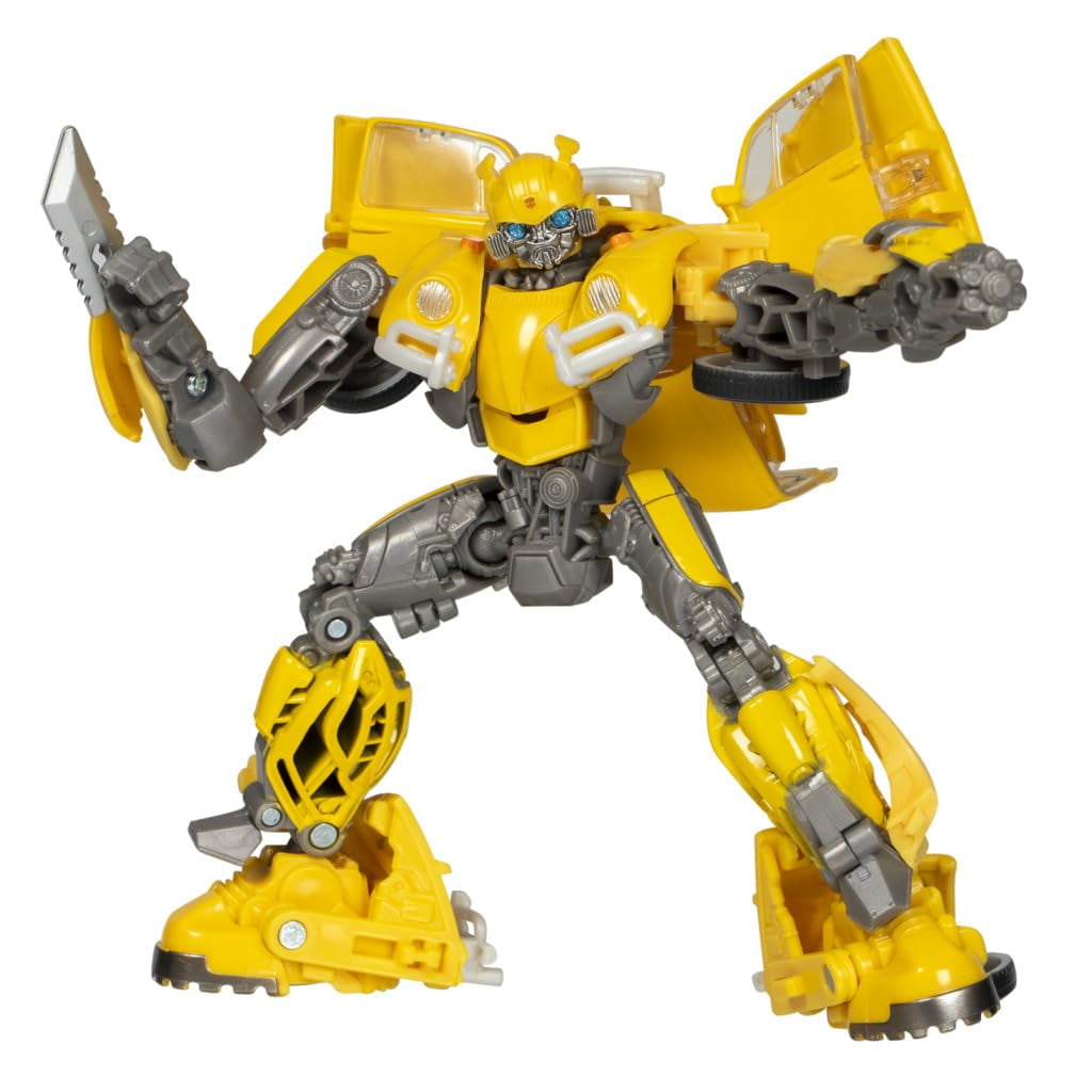 Figura Deluxe Bumblebee De Transformers Hasbro Serie Studio