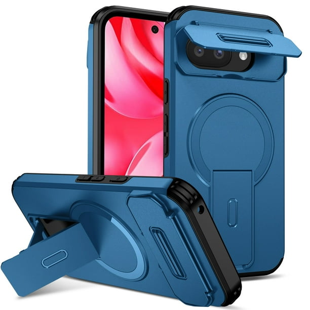 Funda FOXDOCK para Google Pixel 9A – Magnética Antigolpes con Soporte y Protección Doble