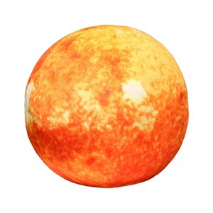 Bothyi - Juguete De Peluche Redondo Suave Muñeca Almohada Para Niños Pequeños Niños Niñas Sol 17 Cm