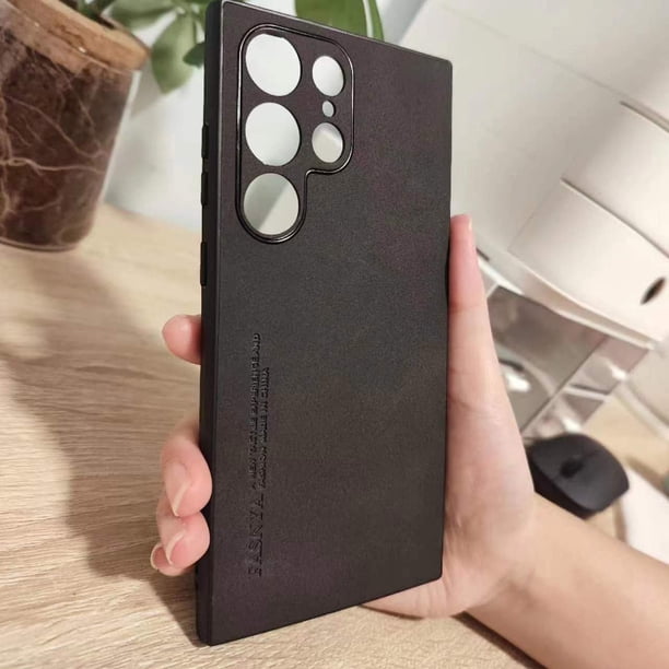 High-grade Anti-leather Mobile Phone Case, Anti-fall And No Fingerprints, Artificial Leather Pattern Protective Cover, Suitable For Samsung S23Ultra S22plus S21FE S20 S30ultra A72 A73 A54 A53 A52S A34