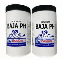 Dideval - Pack 2 Unidades Baja Ph Para Piscinas 1 Kg