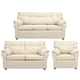 thumbnail image 2 of Living Mateo 321 - Cuero Sintético Pu Beige, 2 of 8